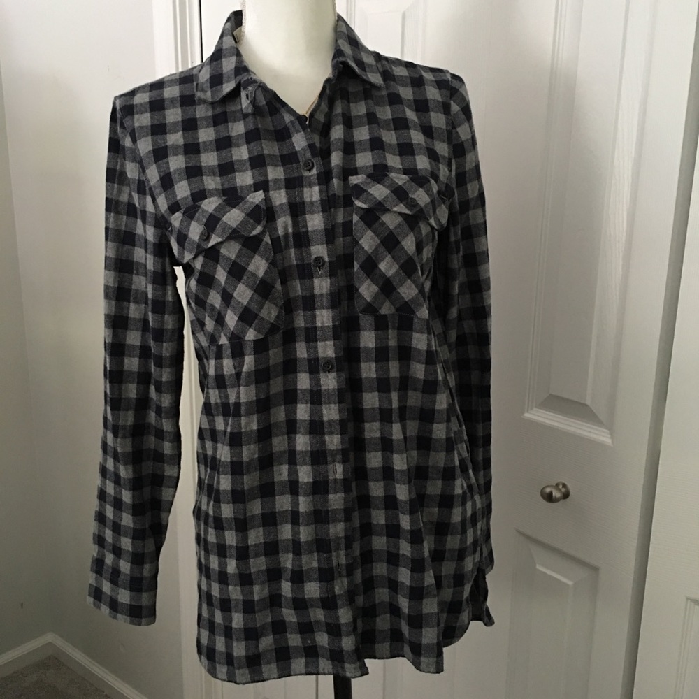 Madewell Flannel buttondown size S
